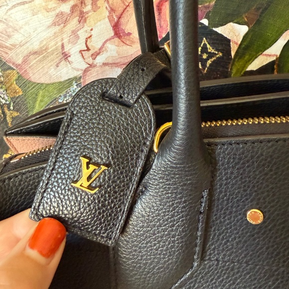 Louis Vuitton Taurillon Pink /Black Leather City Steamer Bag - Picture 7 of 17